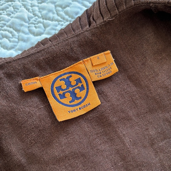 TORY BURCH Brown Top - Picture 6 of 7